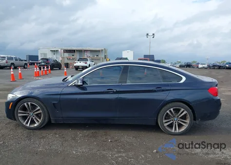 2017 BMW 430I Gran Coupe xDrive z USA, uszkodzony, nr VIN WBA4F9C5XHG440352